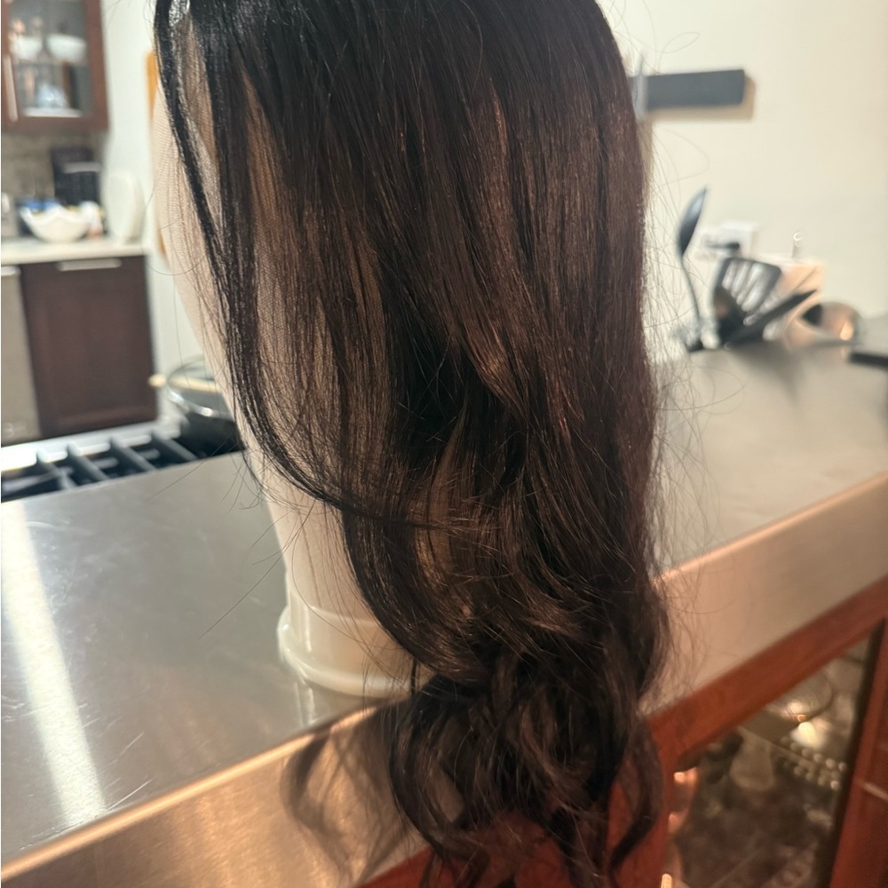 Elegant Black Women's Hair Topper